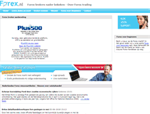 Tablet Screenshot of forex.nl