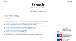 Desktop Screenshot of optionbinaire.forex.fr